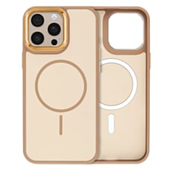 Dual Layer MagSafe Armor Case (BROWN) for iPhone 16 Pro (Only Ground Shipping)