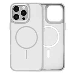 Dual Layer MagSafe Armor Case (GRAY) for iPhone 16 Pro Max (Only Ground Shipping)