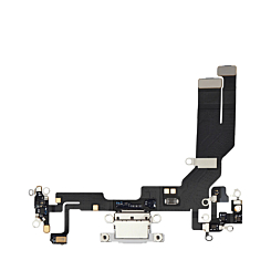 Charging Port Flex Cable for iPhone 16e / 17e (Premium) (WHITE)
