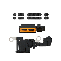 Anti Dust Speaker Mesh for iPhone 16e (BLACK)