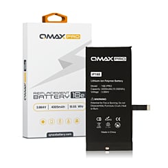 QMAX Pro Replacement Battery for iPhone 16e (4005 mAh) (Only Ground Shipping)
