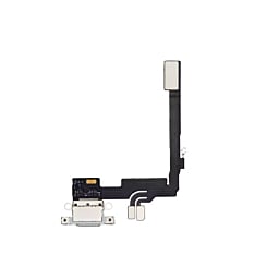 Grab wholesale deals on the Charging Port Flex Cable for iPhone 16 Pro in White Titanium, aftermarket.