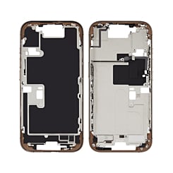 Middle Frame with Parts for iPhone 16 Pro (DESERT TITANIUM) (US Version)