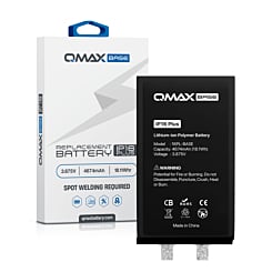 QMAX Base Replacement Battery for iPhone 16 Plus (Spot Weld Required) (4674 mAh) (Only Ground Shipping)