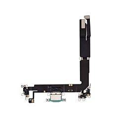 Buy the premium teal charging port flex cable for iPhone 16 Plus.