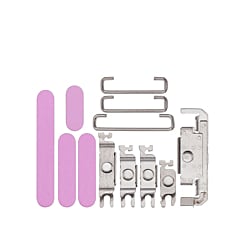 Shop the Hard Buttons for Power, Volume, and Switch for iPhone 16 and 16 Plus in Pink.