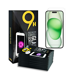 Stock up on the Clear Tempered Glass for iPhone 16 Plus, 2.5D, 10 pieces.
