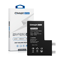 QMAX Base Replacement Battery for iPhone 16 Pro Max (Spot Weld Required) (4685 mAh) (Only Ground Shipping)
