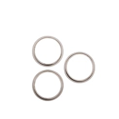 Buy the Back Camera Bezel Ring (Natural Titanium, 3-Piece Set) for iPhone 16 Pro and 16 Pro Max.