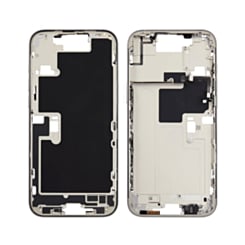 Middle Frame with Small Parts for iPhone 16 Pro Max (WHITE TITANIUM) (International Version)