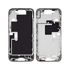 Middle Frame with Small Parts for iPhone 16 Pro Max (WHITE TITANIUM) (US Version)
