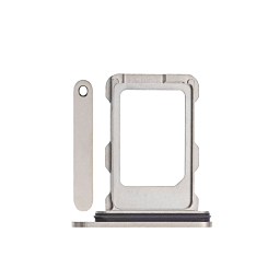 Grab wholesale deals on the Single SIM Card Tray in Natural Titanium for the iPhone 16 Pro and 16 Pro Max.