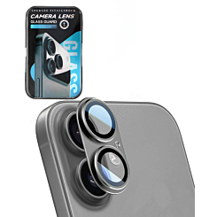 Metal Matte Armor with HD Tempered Glass for iPhone 17 (GRAY)