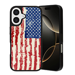 Printing Design Case with Magsafe - US FLAG for iPhone 17 (Only Ground Shipping)