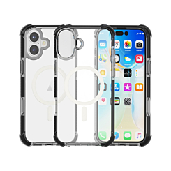 TPU Mesh Sport Case with Wireless Charging - BLACK for iPhone 17 (Only Ground Shipping)