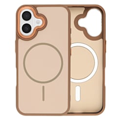 Dual Layer MagSafe Armor Case (BROWN) for iPhone 17 (Only Ground Shipping)
