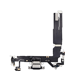 Charging Port Flex Cable for iPhone 17 (Aftermarket) (BLACK)
