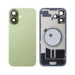 Back Glass with Frame and MagSafe Magnet for iPhone 17 (NO LOGO) (SAGE)