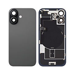 Back Glass with Frame and MagSafe Magnet for iPhone 17 (BLACK) (Service Pack)
