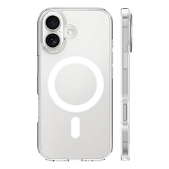 Wireless Charging Clear Case with IC Chip for iPhone 17 (Only Ground Shipping)