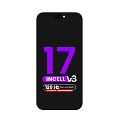 LCD Assembly for iPhone 17 (True Tone Programming and IC Transfer NOT REQUIRED) (Aftermarket Incell / QV7 V3 / 120HZ)