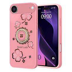 Luxury Diamond Shiny Cases with Ring - PINK for iPhone Air (Only Ground Shipping)