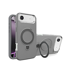 Support Heavy Duty Case with Wireless Charging Kickstand - GRAY for iPhone Air (Only Ground Shipping)