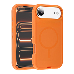 Wireless Charging Heavy Duty Case - ORANGE for iPhone Air (Only Ground Shipping)