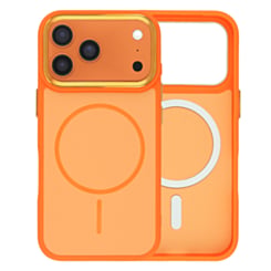 Dual Layer MagSafe Armor Case (ORANGE) for iPhone 17 Pro (Only Ground Shipping)