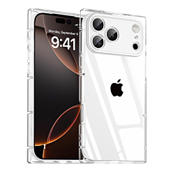 Square Clear Case - CLEAR for iPhone 17 Pro (Only Ground Shipping)