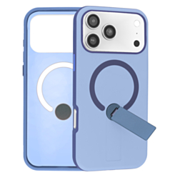 Shockproof Rugger Magnetic Case with Kickstand (BLUE) for iPhone 17 Pro Max (Only Ground Shipping)