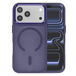 New Magnetic Wireless Charging Case with IC Chip (PURPLE) for iPhone 17 Pro Max (Only Ground Shipping)