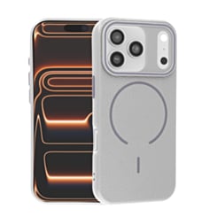 Magnetic Leather Soft Cases (TIT GRAY) for iPhone 17 Pro Max (Only Ground Shipping)