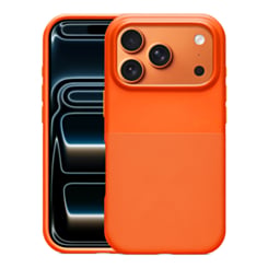 Dotted Texture Magnetic Phone Case (ORANGE) for iPhone 17 Pro Max (Only Ground Shipping)