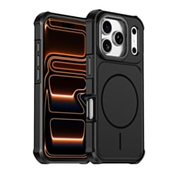 Rugger Magnetic Armor Case (BLACK) for iPhone 17 Pro Max (Only Ground Shipping)