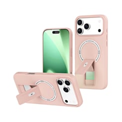 Rugger Magnetic Case with Hidden Kickstand (PINK) for iPhone 17 Pro Max (Only Ground Shipping)