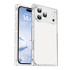 Square Clear Case - CLEAR for iPhone 17 Pro Max (Only Ground Shipping)