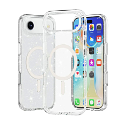 Ultra Glossy Protector Case with Magsafe - GLITTER CLEAR for iPhone Air (Only Ground Shipping)