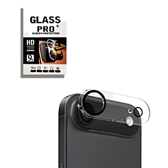 Back Camera Tempered Glass for iPhone Air (Black-Edged)