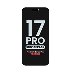 OLED Assembly with Proximity Sensor Flex Pre-Installed for iPhone 17 Pro (Service Pack)
