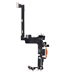 Charging Port Flex Cable for iPhone 17 Pro (Aftermarket) (International Version) (COSMIC ORANGE)