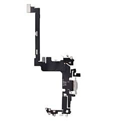 Charging Port Flex Cable for iPhone 17 Pro (Aftermarket) (International Version) (SILVER)