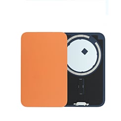 Back Glass with Frame and MagSafe Magnet for iPhone 17 Pro (NO LOGO) (COSMIC ORANGE)