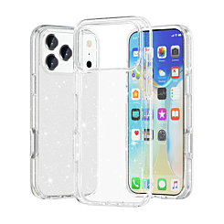 Ultra Glossy Protector Case - GLITTER CLEAR for iPhone 17 Pro (Only Ground Shipping)
