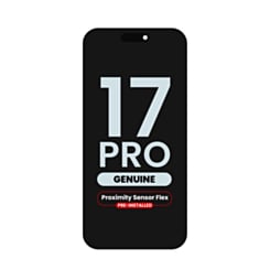 OLED Assembly with Proximity Sensor Flex Pre-Installed for iPhone 17 Pro (Genuine)