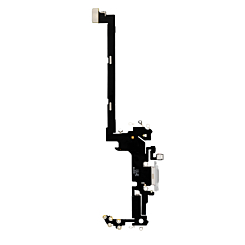 Charging Port Flex Cable for iPhone 17 Pro Max (Premium) (US Version) (SILVER)