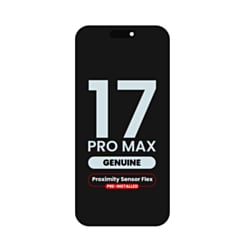OLED Assembly with Proximity Sensor Flex Pre-Installed for iPhone 17 Pro Max (Genuine)
