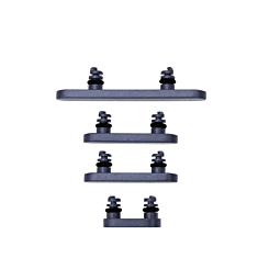 Hard Buttons (Power / Volume / Switch) for iPhone 17 Pro / 17 Pro Max (Deep Blue)