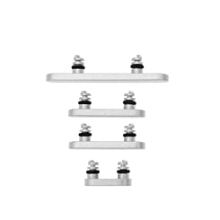 Hard Buttons (Power / Volume / Switch) for iPhone 17 Pro / 17 Pro Max (Silver)