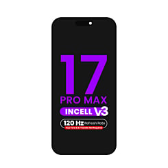 LCD Assembly for iPhone 17 Pro Max (True Tone Programming and IC Transfer NOT REQUIRED) (Aftermarket Incell / QV7 V3 / 120HZ)